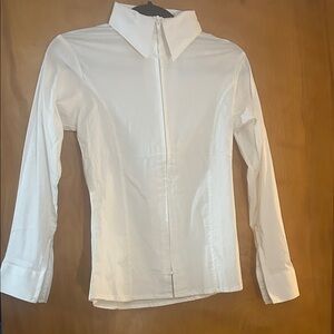 White Children’s English Riding Shirt